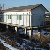 Protoc TOC installation at river monitoring station in South Korea