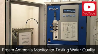 Proam Ammonia Monitor for testing water quality